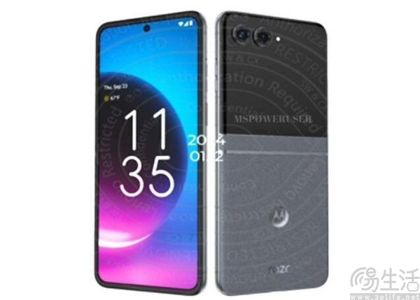 moto新款折叠屏曝光，或为razr 40 Ultra继任者