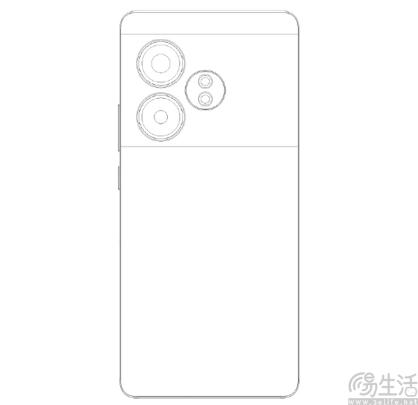 真我GT Neo6 SE线稿现身，后摄模组造型揭晓