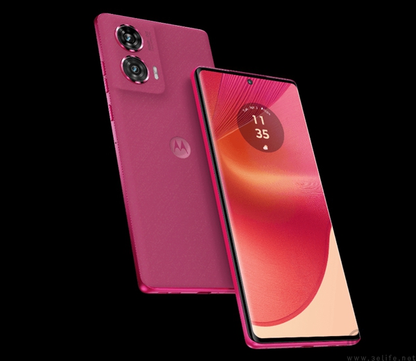 moto Edge 50 Fusion海外亮相，起售价为349欧元