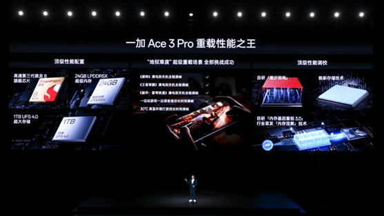 一加性能天团正式发布，一加 Ace 3 Pro 售价 3199 元起