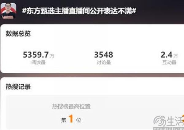 当家主播在直播中宣泄负能量，东方甄选确实有点“乱”