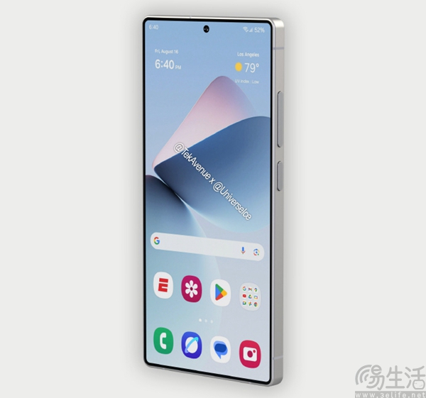 三星S25 Ultra正面外观现身，屏占比或极为出色