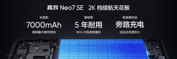 耐玩战神，续航超神！真我Neo7 SE、真我Neo7x发布