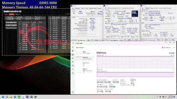芝奇发布DDR5-8000 128GB (64GBx2)极速超频内存套装