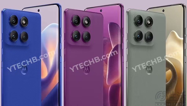 moto Edge 60 Pro渲染图现身，外观已无悬念