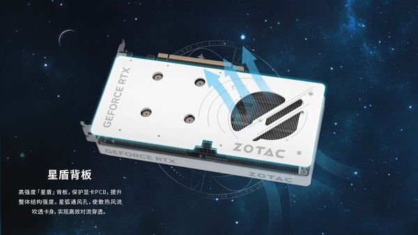 索泰RTX 5060 Ti 8GB星辰OC：星轨美学与电竞科技的融合