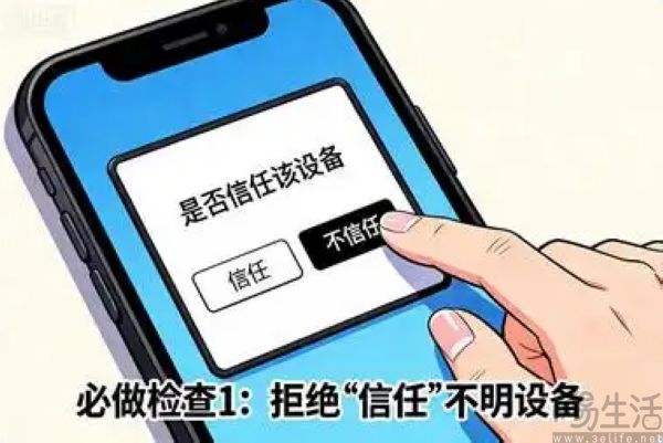 共享充电宝也能“黑了”你的手机，信任按钮千万别乱点