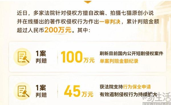 挥舞版权大棒，七猫短剧有点急了