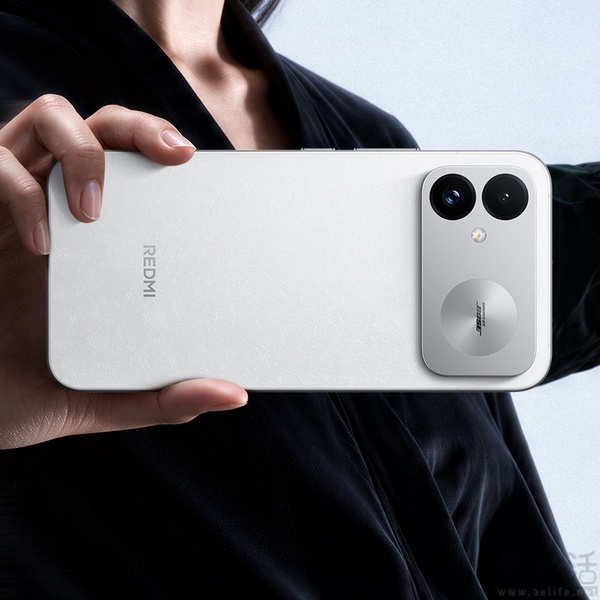 REDMI K100雪岩白配色现身,将于明晚正式发布 REDMI K100雪岩白配色现身,将于明晚正式发布