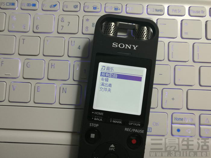 跨界全能选手：测SONY ICD-SX2000录音笔—评测—三易生活—E生活·E科技