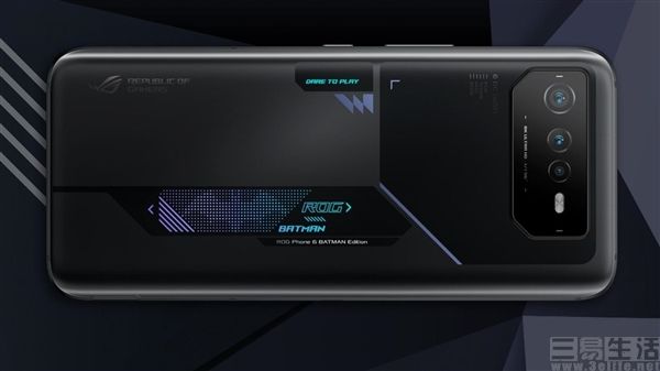 ROG 6蝙蝠侠典藏限定版官宣，将于明日开启预约—移动终端—三易生活—E生活·E科技