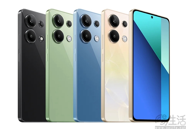 Redmi Note 13系列4G版海外发布，售价1284元起