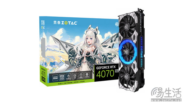 性能大提升，索泰 GEFORCE RTX 4070 SUPER显卡首发评测