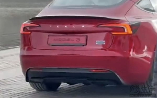 新款特斯拉Model 3 Performance无伪谍照曝光 新款特斯拉Model 3 Performance无伪谍照曝光