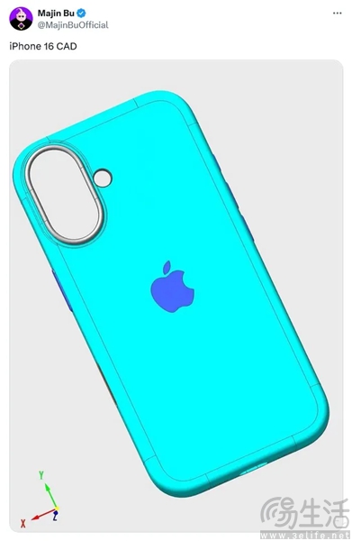 iPhone 16 CAD渲染图曝光，外观设计或大幅调整
