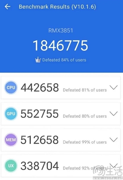 疑似真我GT Neo6跑分曝光，或搭载骁龙8s Gen3