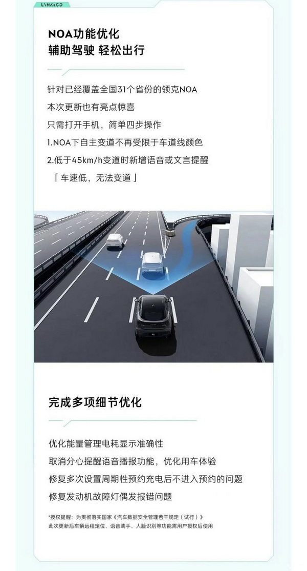 领克05 LYNK OS N更新自动泊车/一键遥控泊车等