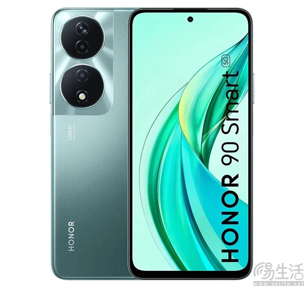 荣耀90 Smart已通过相关认证，渲染图也被曝光