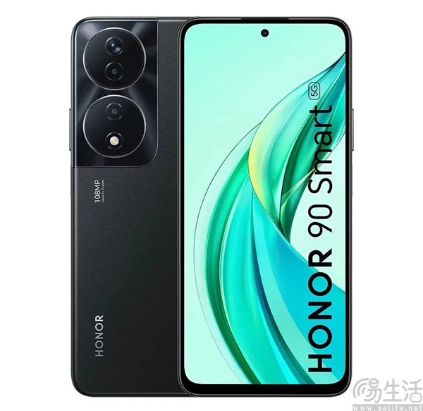 荣耀90 Smart已通过相关认证，渲染图也被曝光
