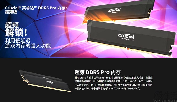 专业性能之选：英睿达DDR5 Pro内存超频版评测