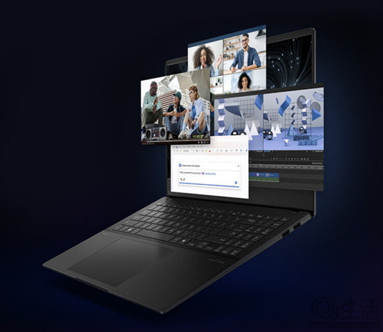 硬核全能AI轻薄本华硕无畏Pro15，Ultra 9处理器+RTX4060独显
