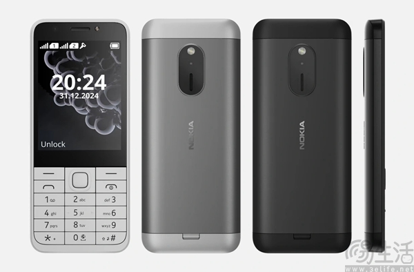 HMD推出三款诺基亚功能机，均搭载紫光6531F