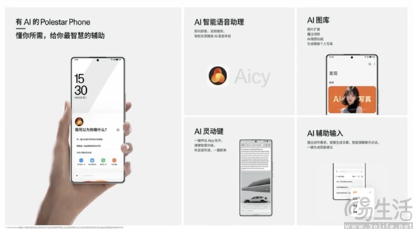 极星Polestar Phone已正式发布，售价为7388元