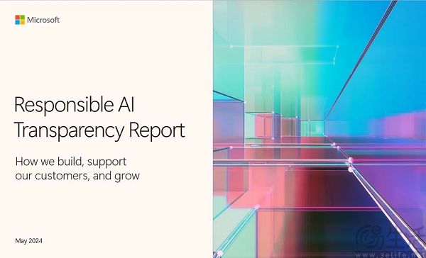 微软发布首份AI透明度报告，去年推出30款相关产品