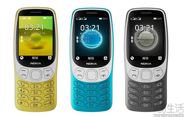 诺基亚3210复古备机上市,仅需349元即可到手 诺基亚3210复古备机上市,仅需349元即可到手