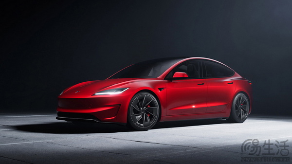 新款特斯拉Model 3高性能全驱版申报图曝光