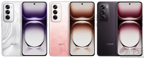 OPPO Reno12系列渲染图曝光，更多外观揭晓