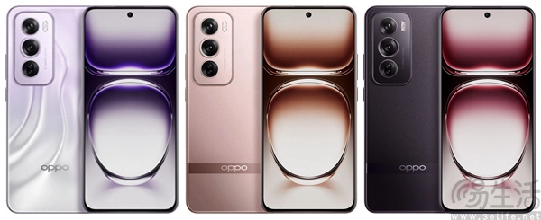 OPPO Reno12系列渲染图曝光，更多外观揭晓