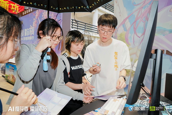 玩AI！曜不同！2024影驰校园行广州美术学院精彩回顾