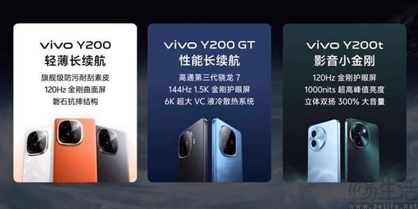 vivo Y200系列正式发布，首销到手价格1099元起