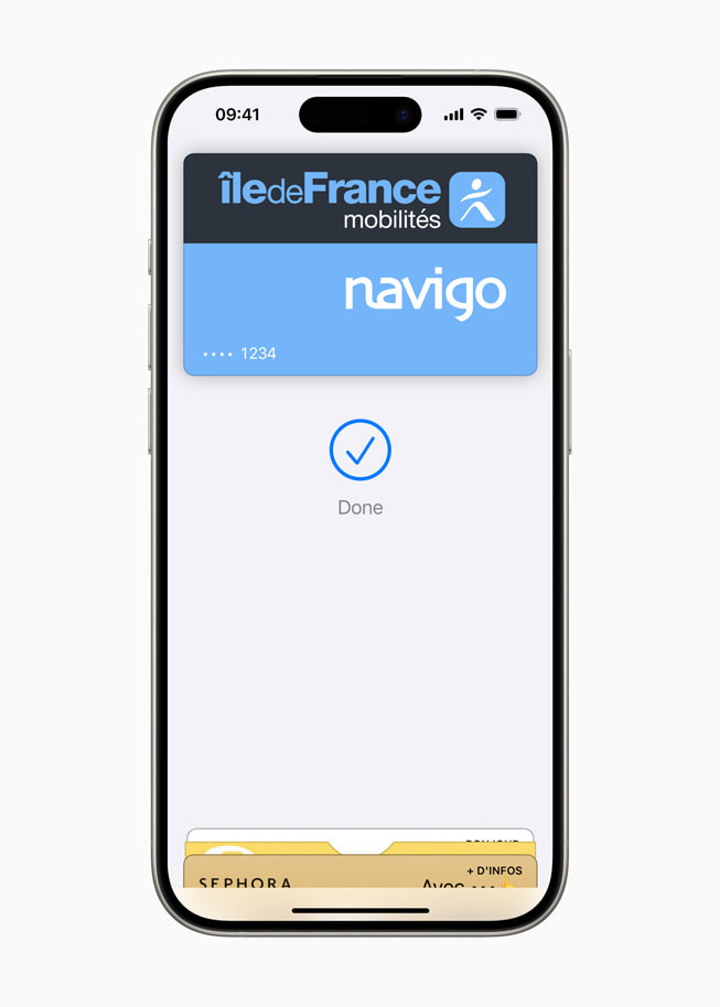 Apple 与法兰西岛运输联合会合作推出 iPhone 与 Apple Watch 版 Navigo 卡