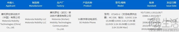 moto razr 50 Ultra已通过相关认证，更多信息曝光