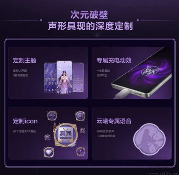 真我GT Neo6云曦限定礼盒已开售，到手2699元