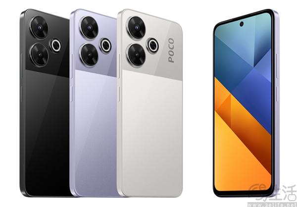 POCO M6已在海外发布，依旧定位入门级市场