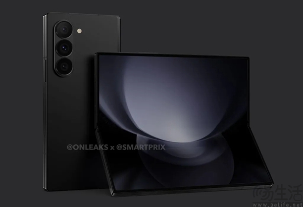 三星Galaxy Z Fold6保护壳现身，尺寸改动极小