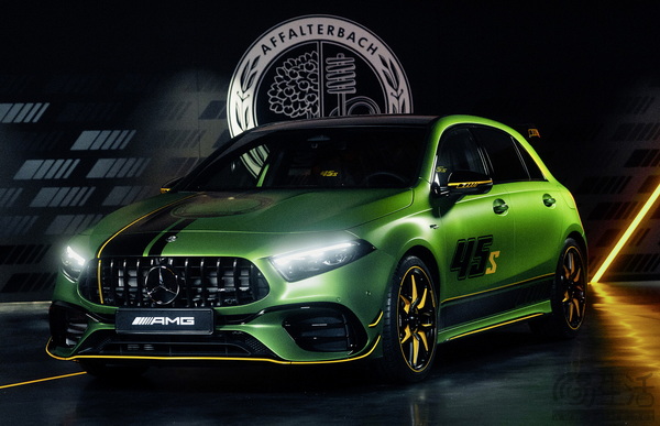 59.46万 AMG A 45 S 4MATIC+魔焰绿特别版上市