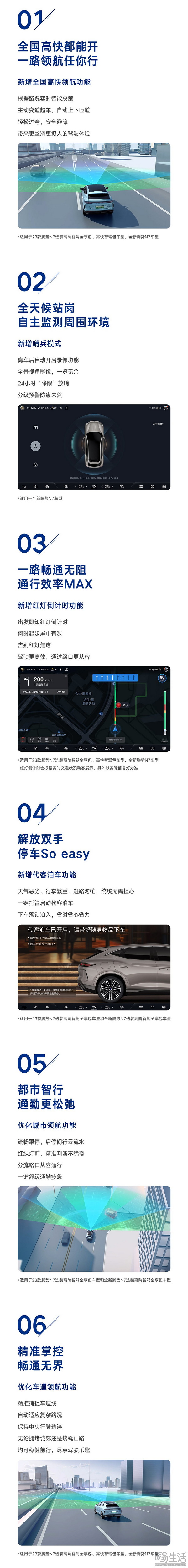 腾势N7开启OTA升级 增全国无图高快领航等功能