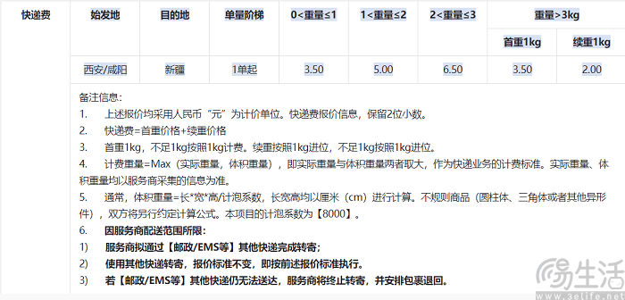 抖音电商偏远地区物流服务开放，现已支持新疆