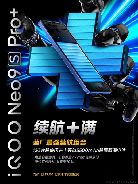 iQOO Neo9S Pro+屏幕预热，支持旗舰级LTPO