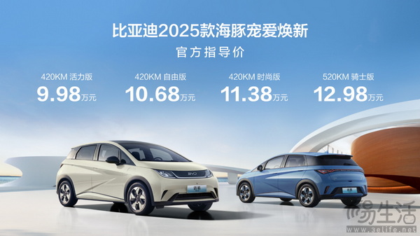 比亚迪海豚完成第70万辆下线 新款日前正式上市