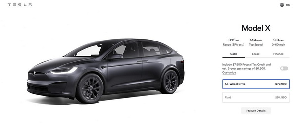 特斯拉Model S/X美国涨价2000美元 国内或跟进