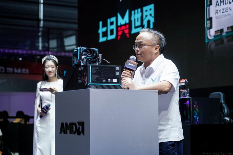 AMD携手瓦尔基里《七日世界》限定散热器,惊艳CJ