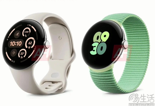 谷歌Pixel Watch3渲染图曝光，表带配色详情揭晓