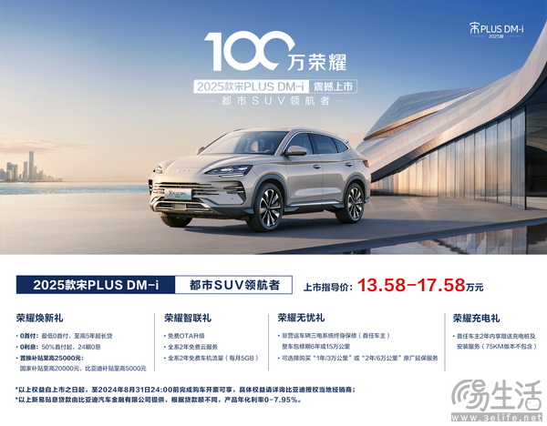 13.58万元起，2025款宋PLUS DM-i该怎么选