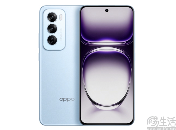 OPPO Reno12晨雾蓝配色上市，售价2699元起