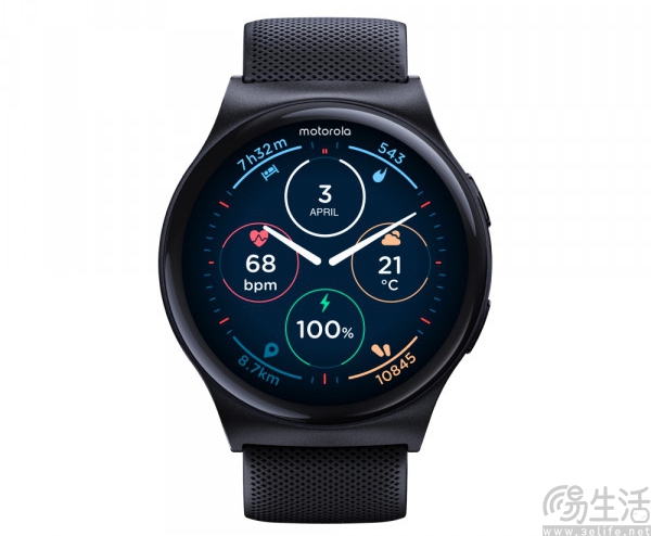 moto Watch 120智能手表海外发布，售价130美元